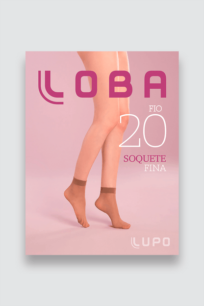 Meia Soquete Fio 20 Fina