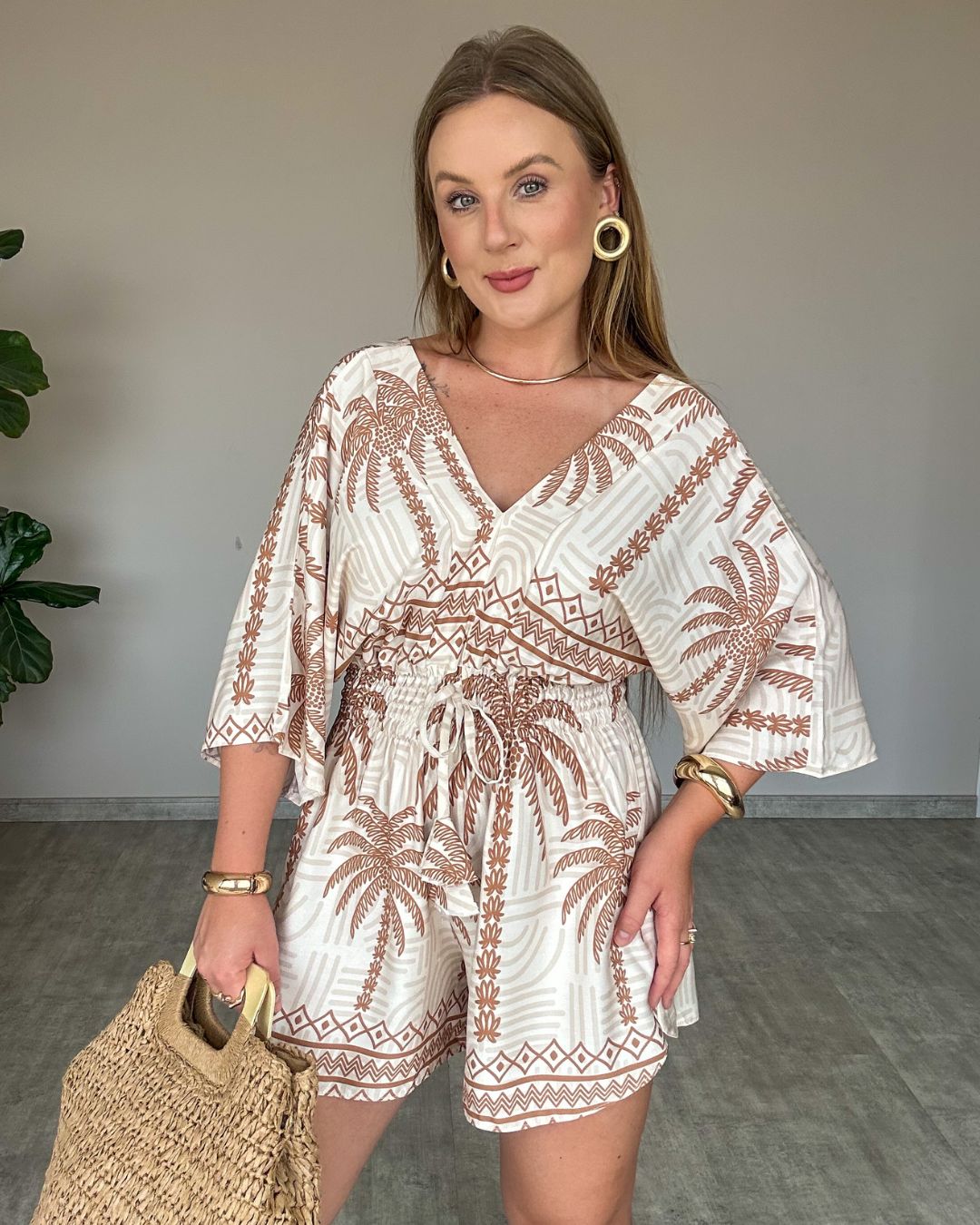 Macaquinho Estampado