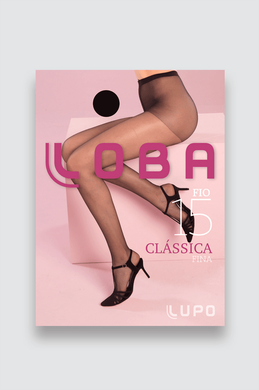 Meia Calça Clássica Fio 15 Fina
