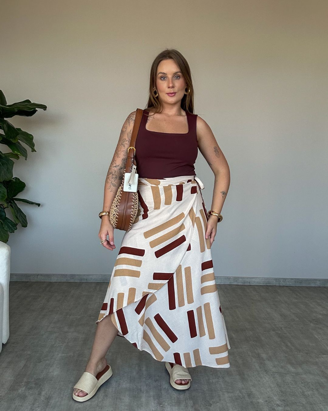 Saia Envelope Estampada