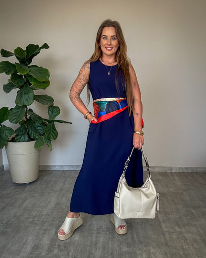 Vestido Regata em Alfaiataria