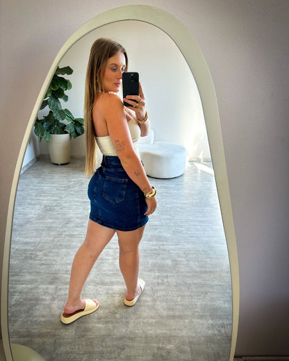 Saia Jeans Tubinho