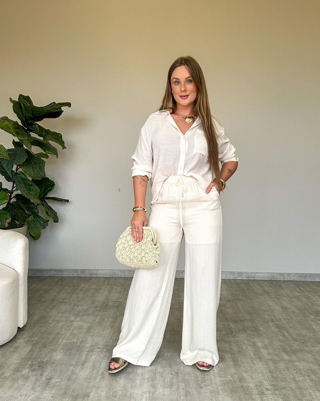 Calça Pantalona Jéssica