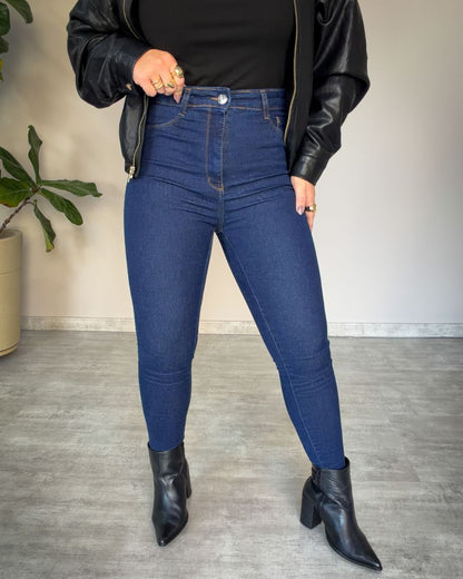 Calça Jeans Skinny Luxure Dark Blue