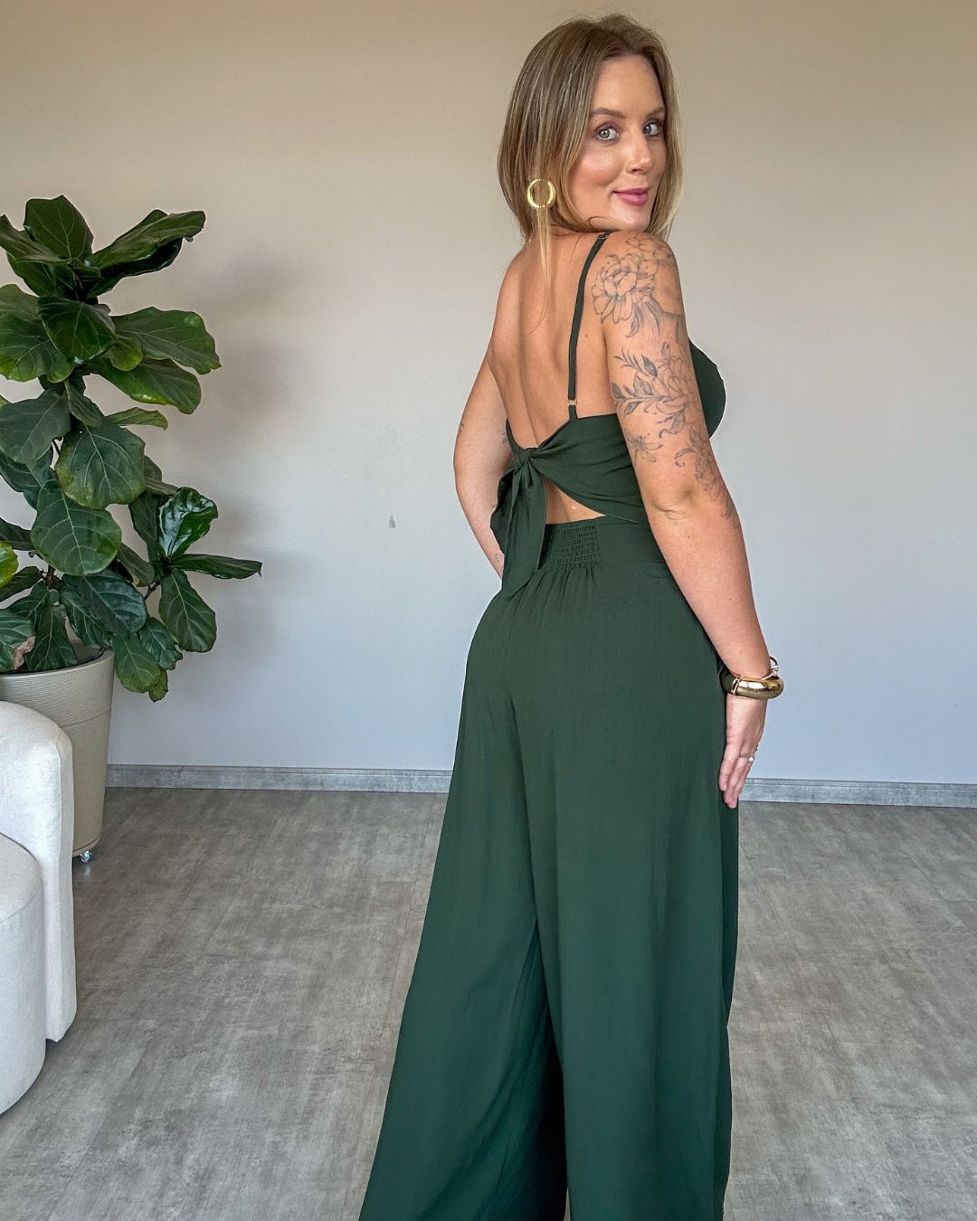 Conjunto Calça e Cropped Loren