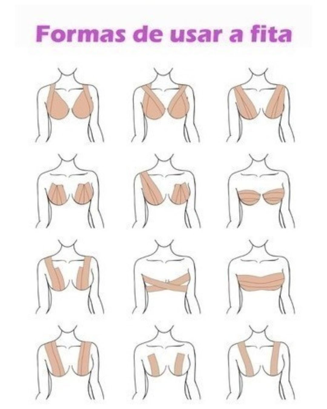 Boob Tape – Fita Adesiva para Sustentação dos Seios