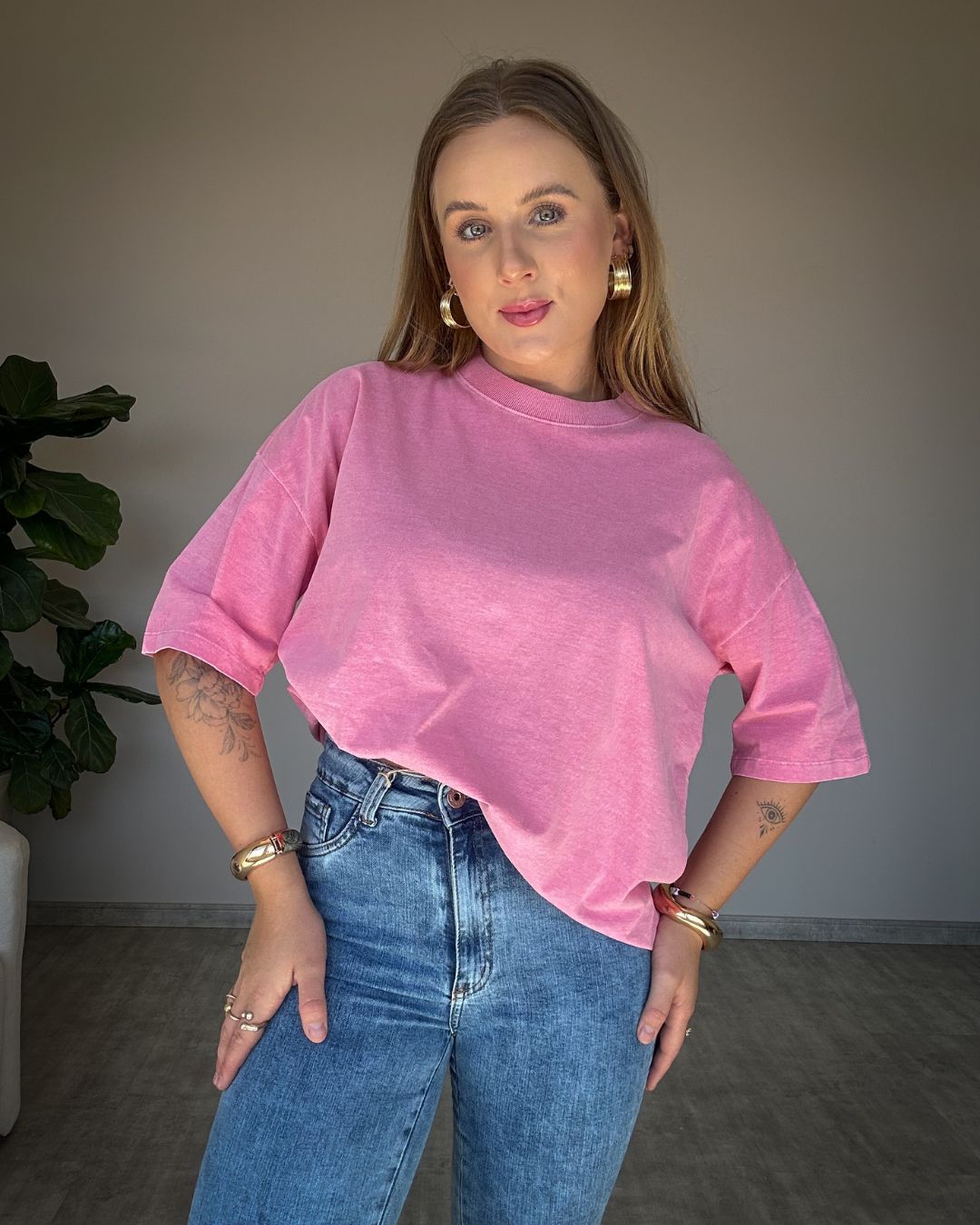 Camiseta Oversized Lisa