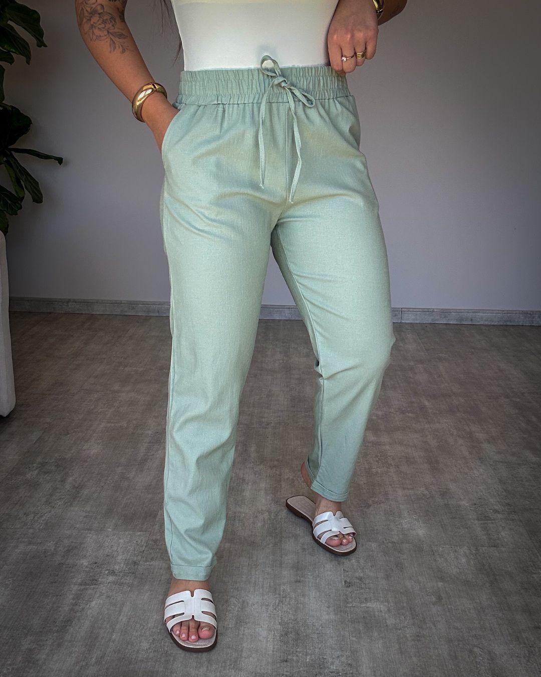Calça de Linho