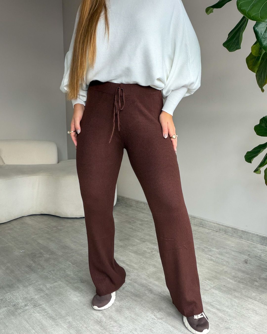 Calça Modal Canelada