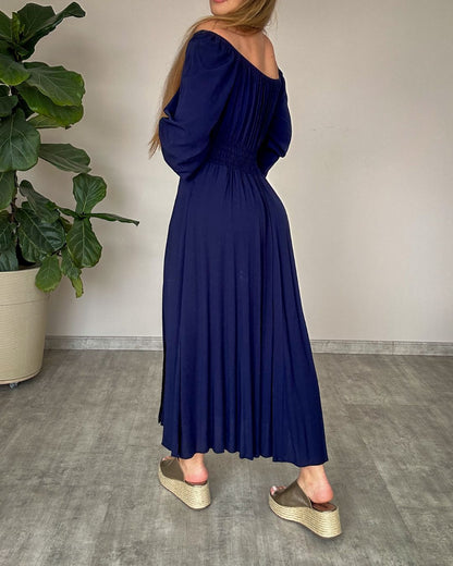 Vestido Ciganinha Manga Longa