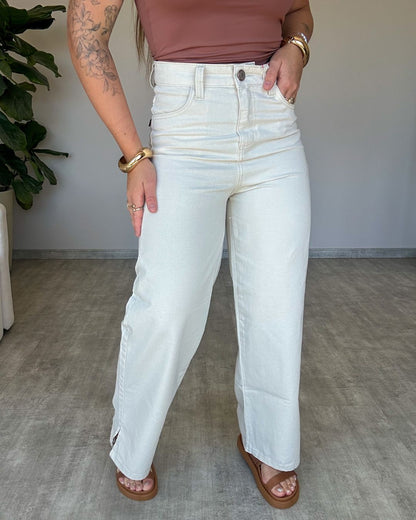 Calça de Linho Encorpado