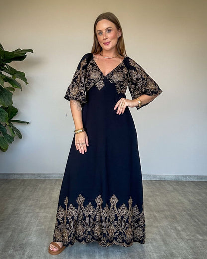 Vestido Bordado Isadora