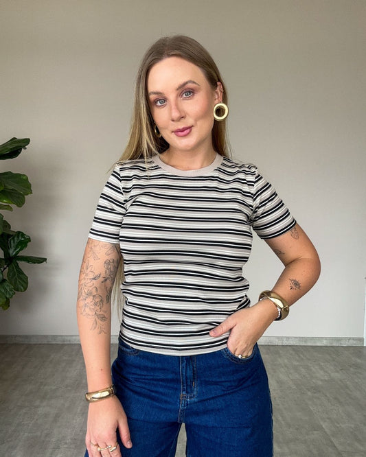 Blusa Ribana Listrada