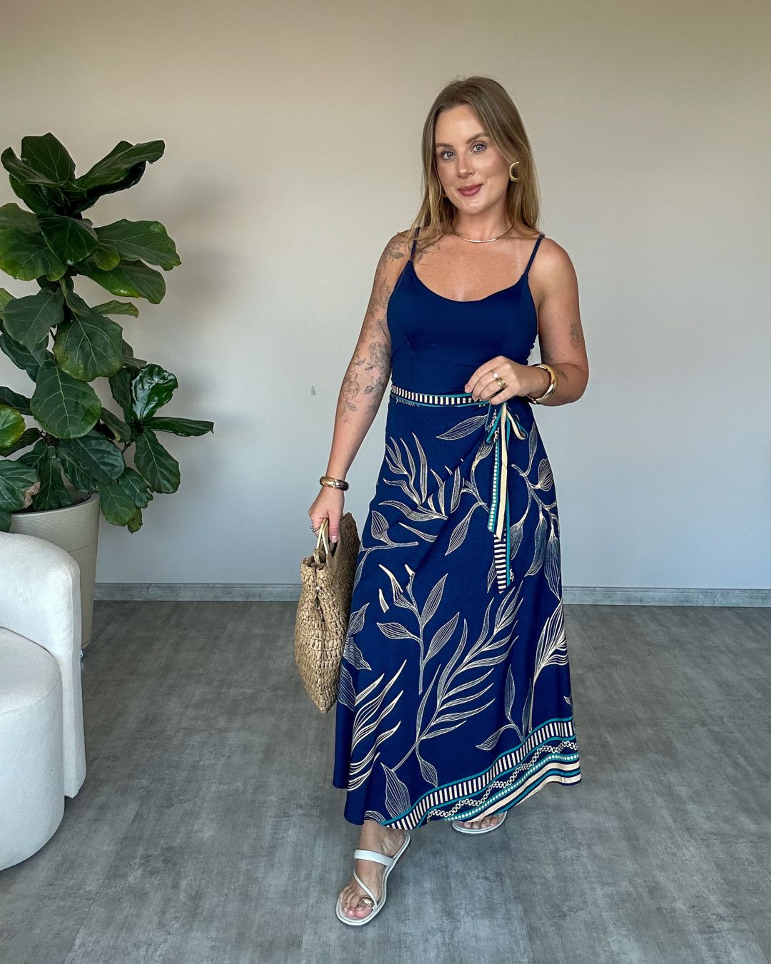 Saia Envelope Estampada