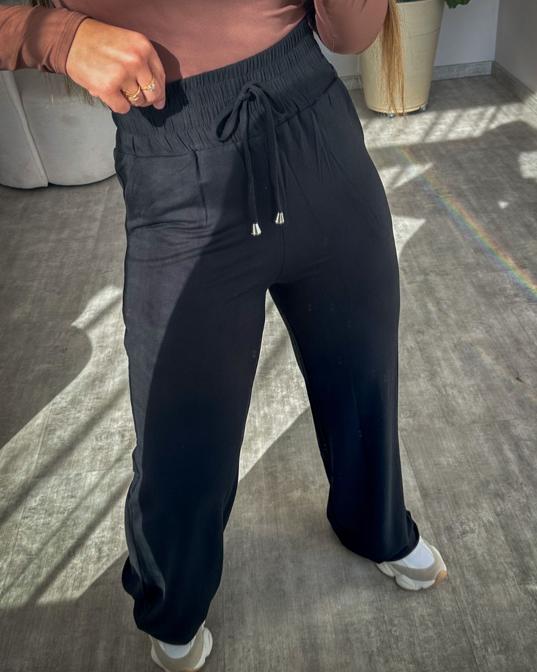 Calça Pantalona Moletinho