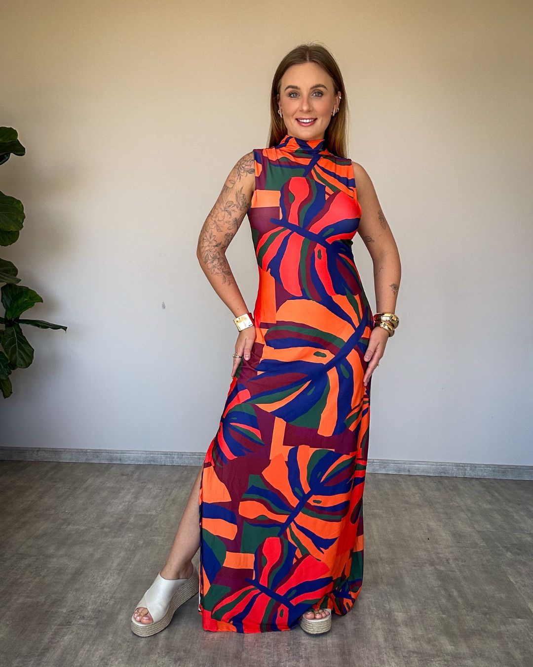 Vestido Estampado Fátima