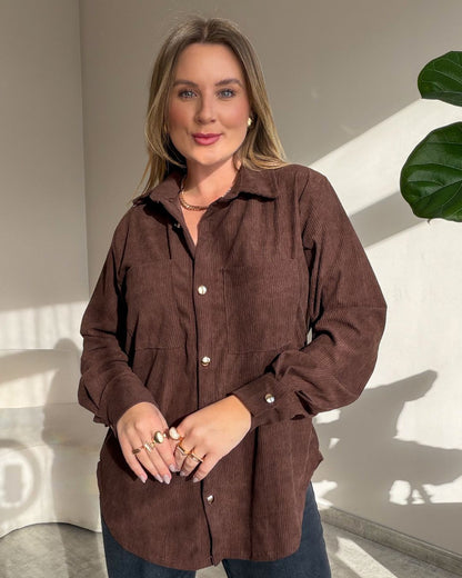 Camisa em Cotelê