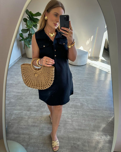 Vestido Chamise Curto