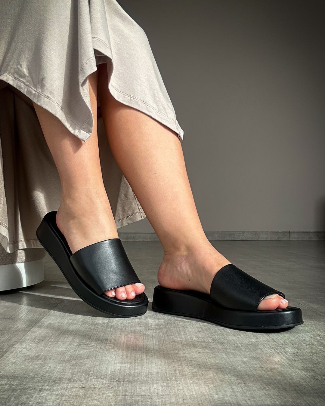 Tamanco Flatform Jade