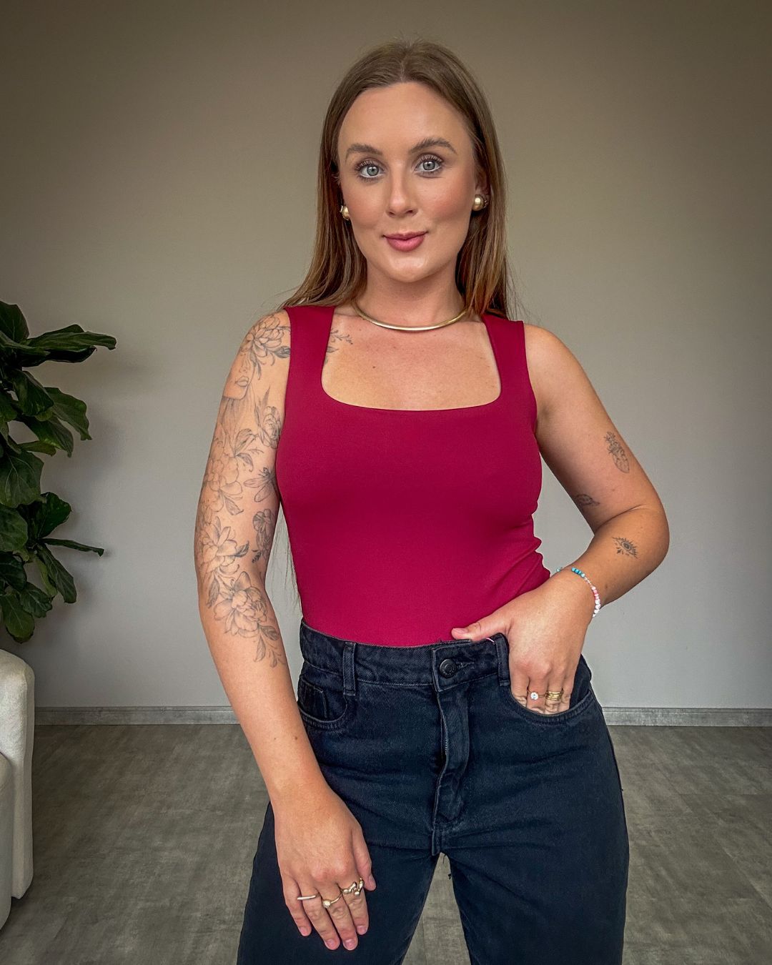 Body Regata em Poliamida