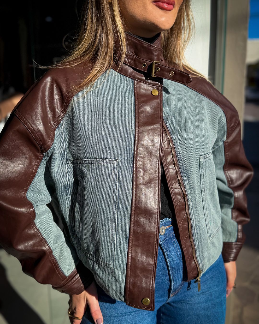 Jaqueta Urban Rider Denim
