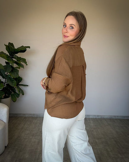 Camisa Manga Longa Cátia