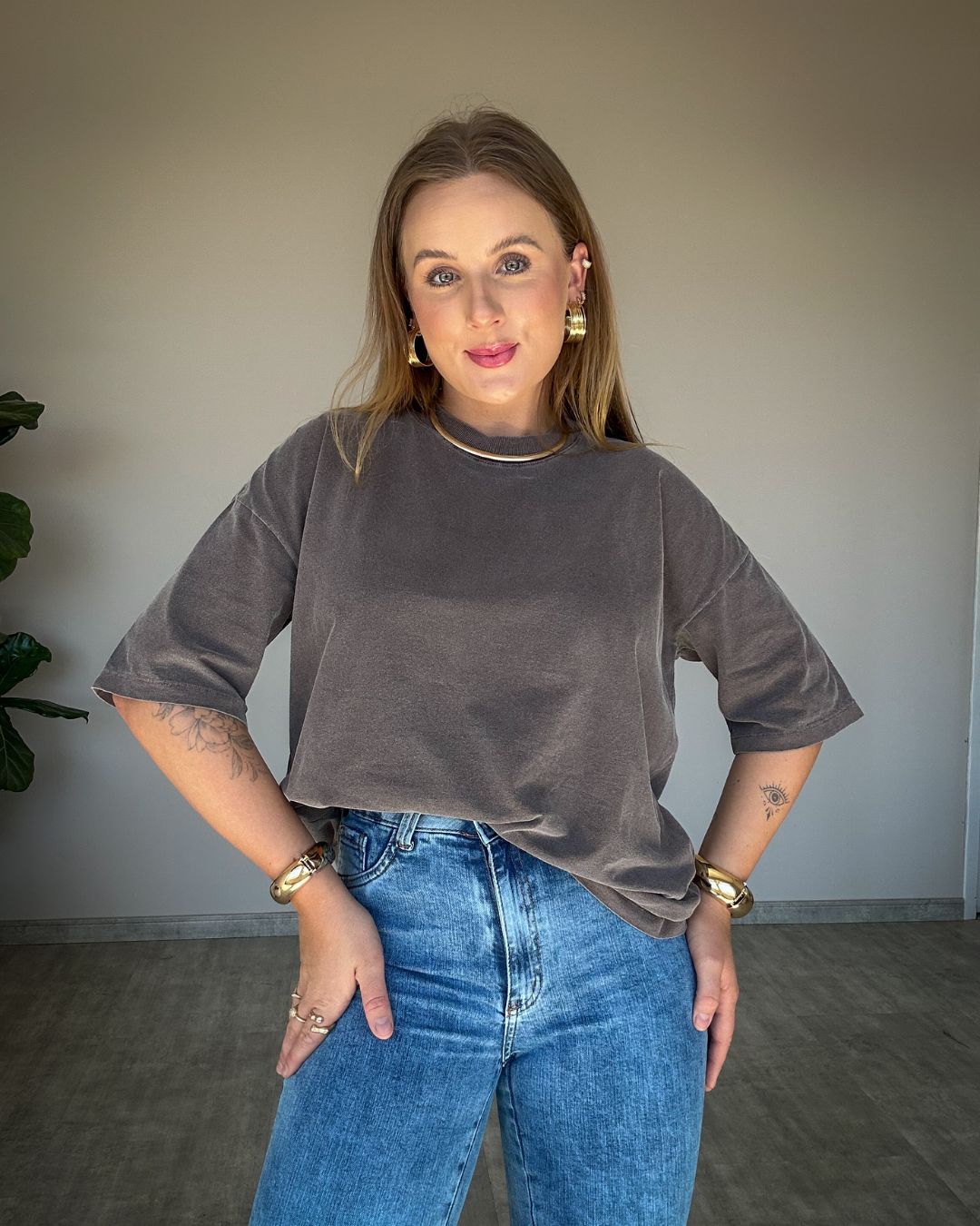 Camiseta Oversized Lisa