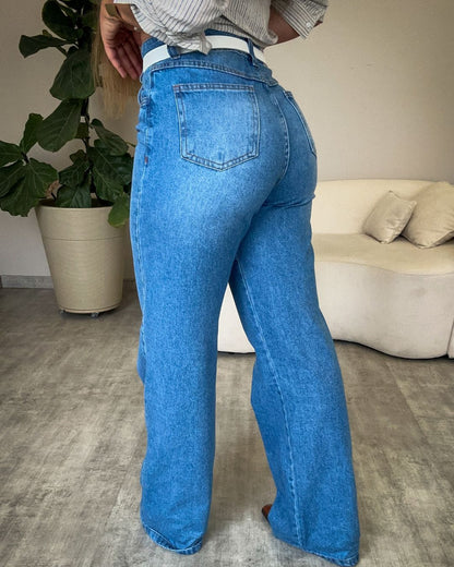 Calça Wide Leg NXO