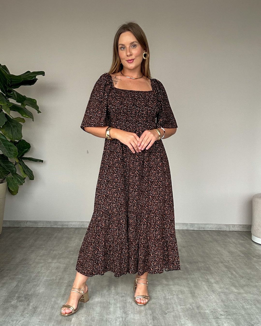 Vestido Ciganinha de Manguinha