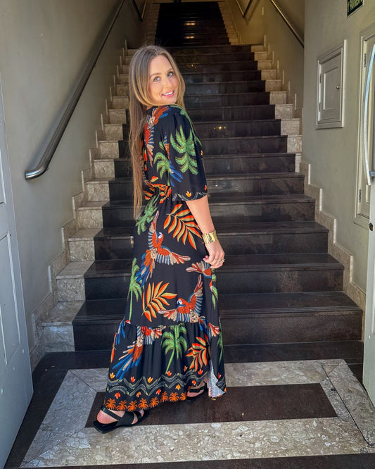Vestido Estampado Sofia