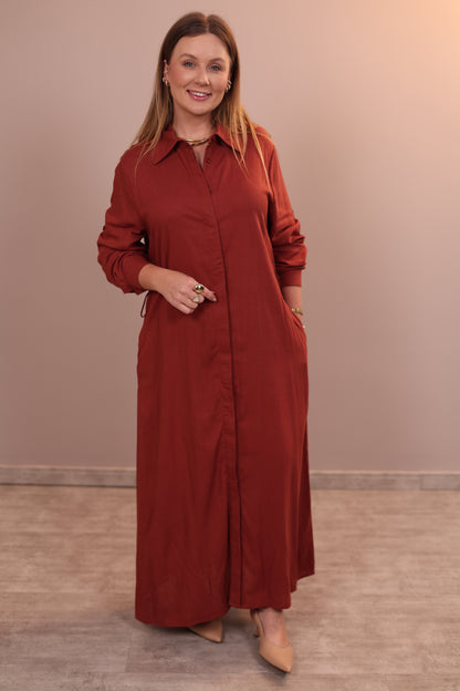 Vestido Chemise Longo