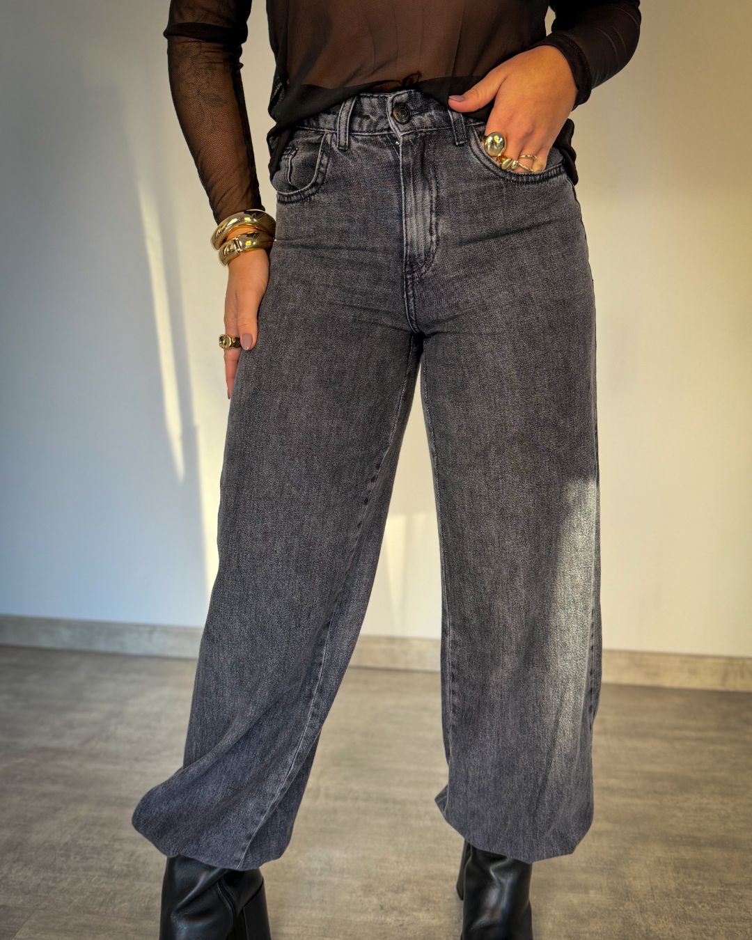 Calça Jeans Estilo Aladim