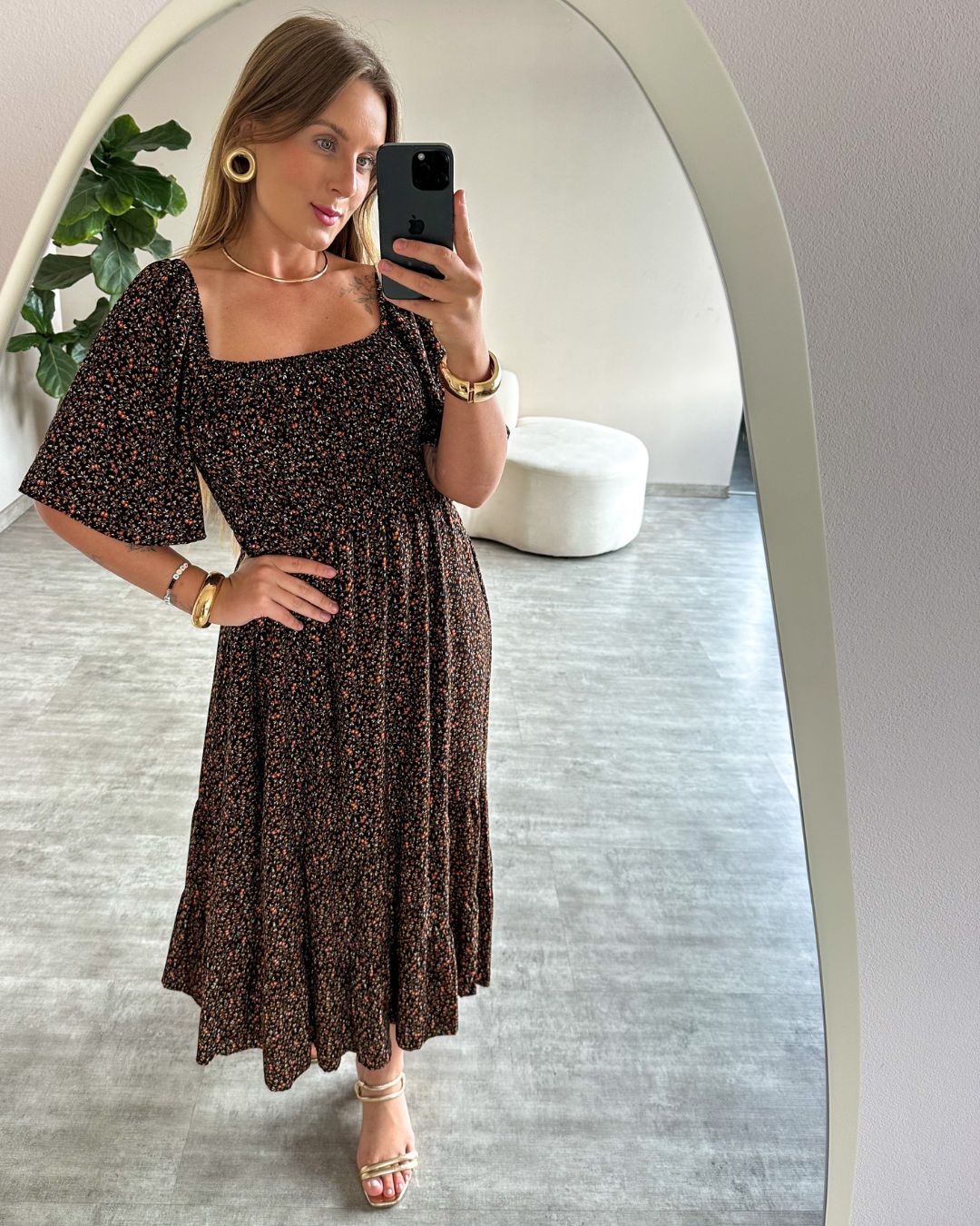 Vestido Ciganinha de Manguinha