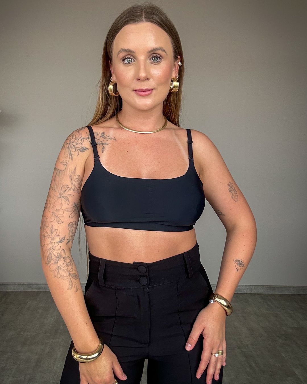 Top Sem Costura com Bojo Removível