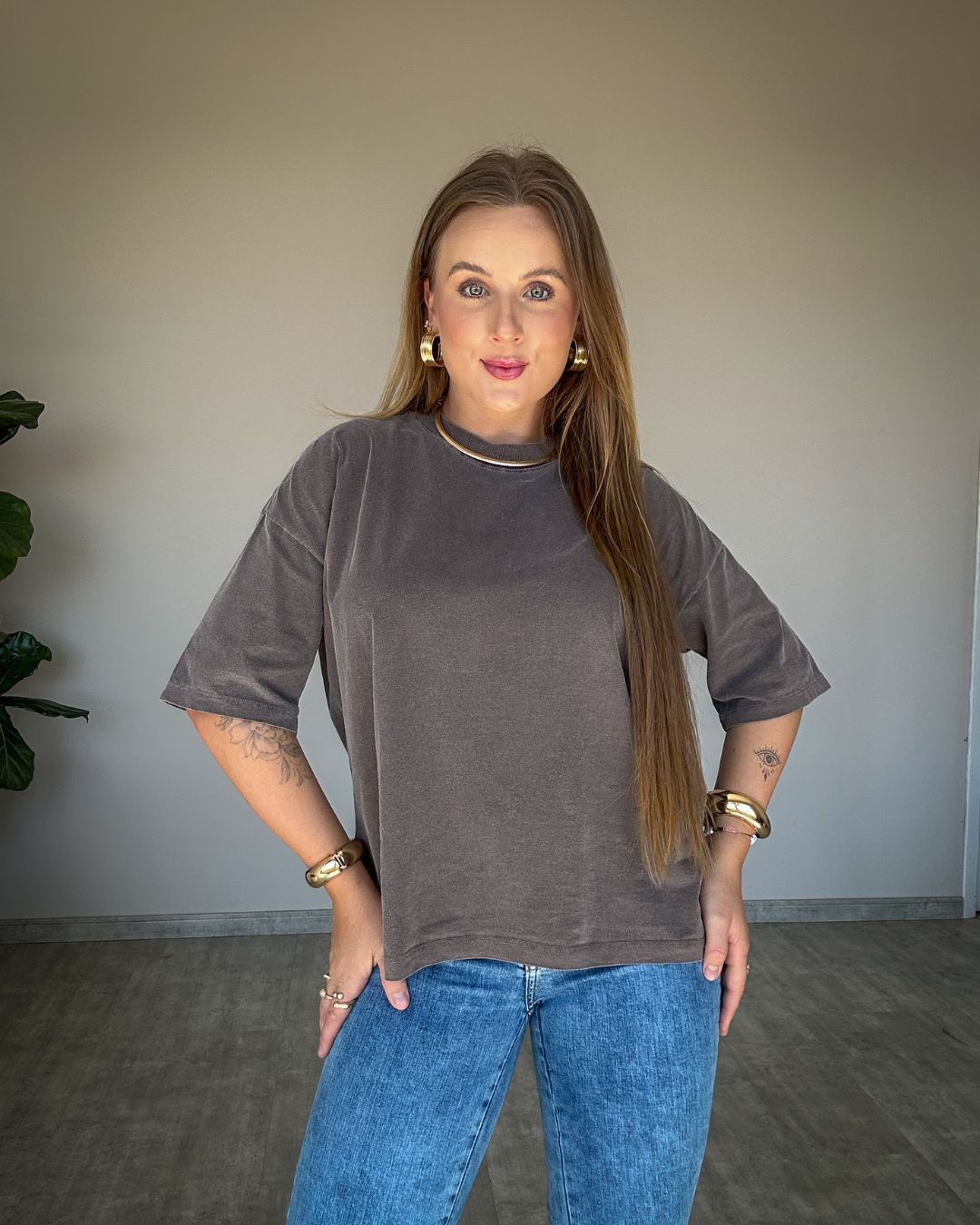 Camiseta Oversized Lisa