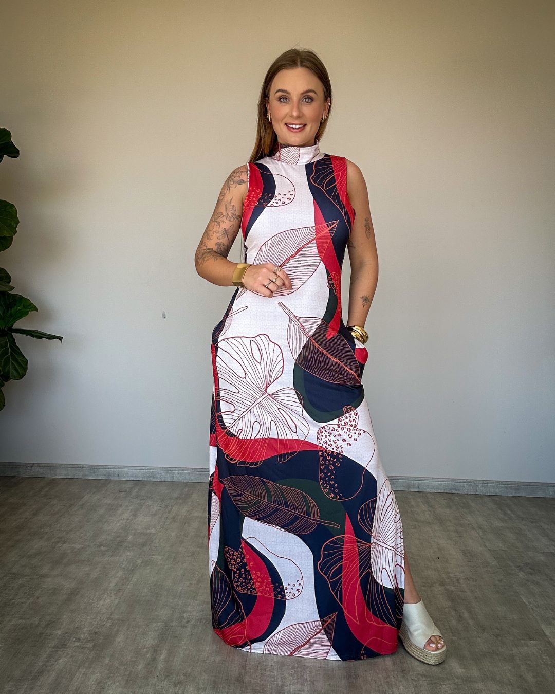 Vestido Estampado Fátima