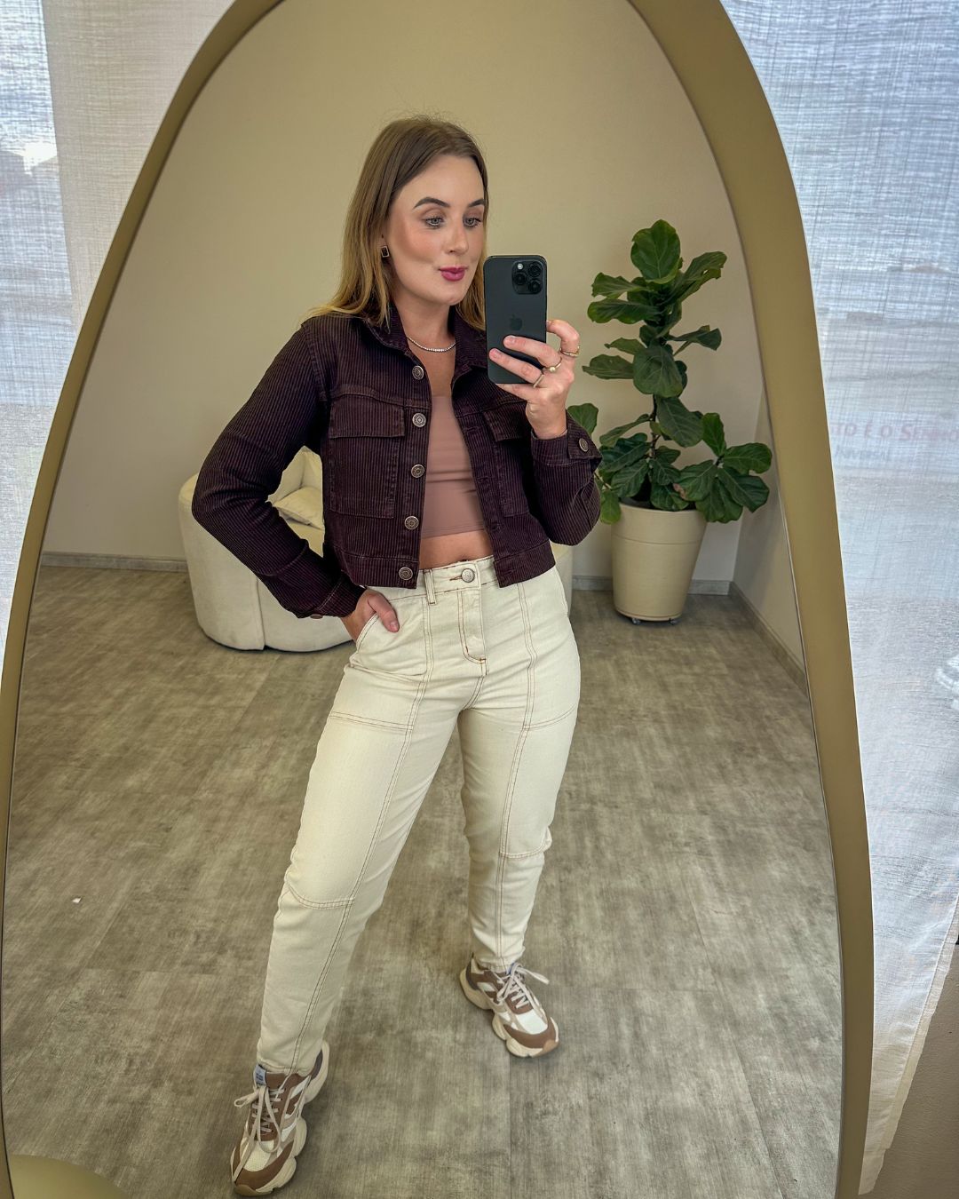 Jaqueta de Cotele Gabi