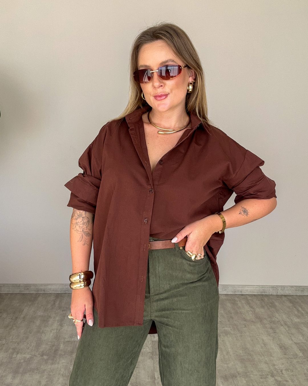 Camisa Oversized Atemporal