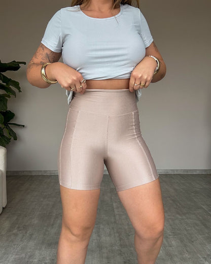 Short Fitness Canelado Liris