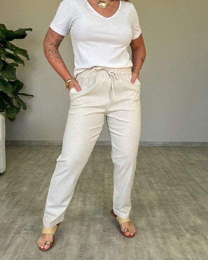 Calça de Linho