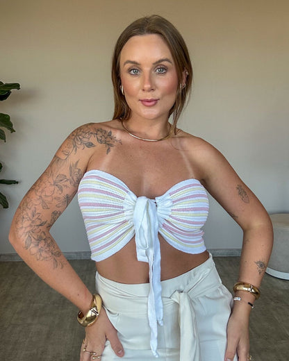 Top Faixa Tricot Multiformas