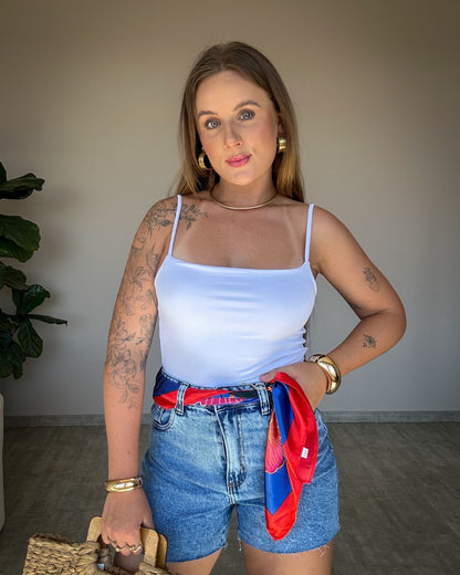 Blusa de Alcinha em Poliamida