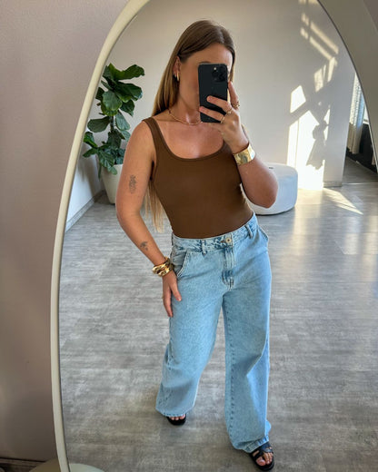 Body Canelado de Alta Compressão