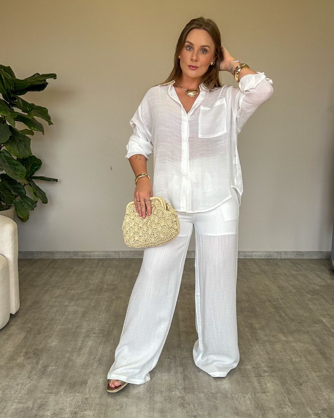 Calça Pantalona Jéssica