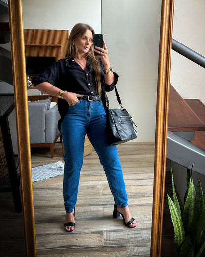 Calça Mom Sara