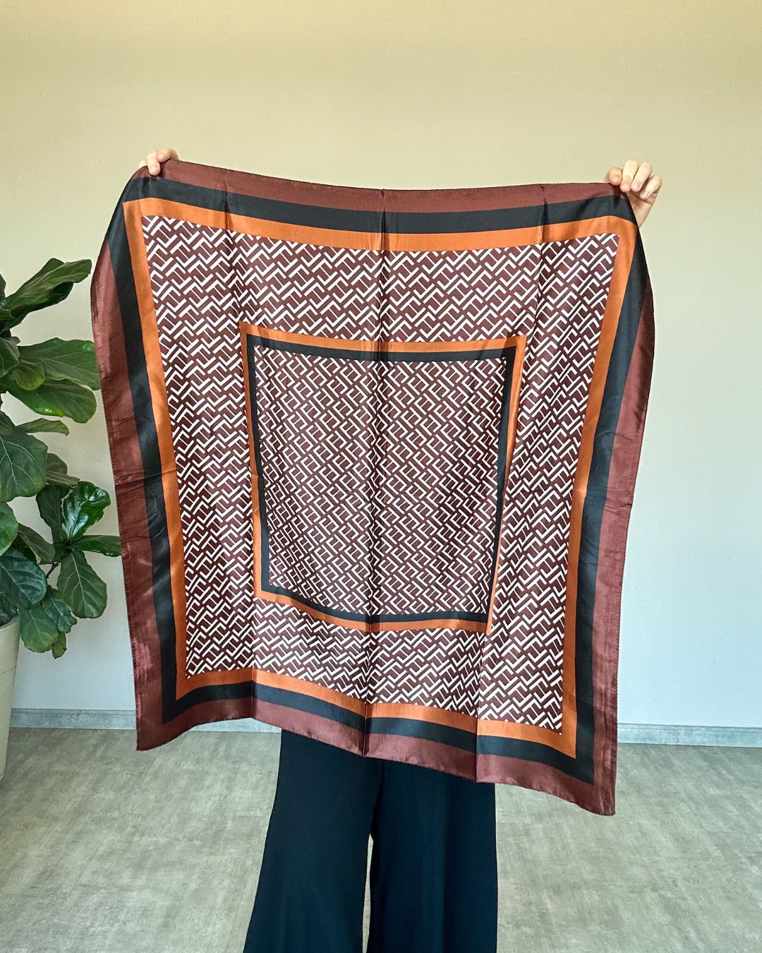 Lenço de Cetim Modelo 1