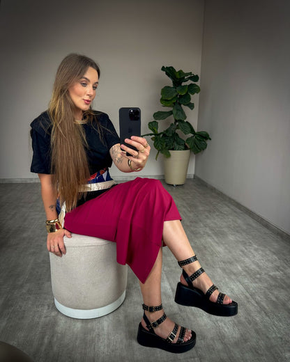 Sandália Plataforma Astrid