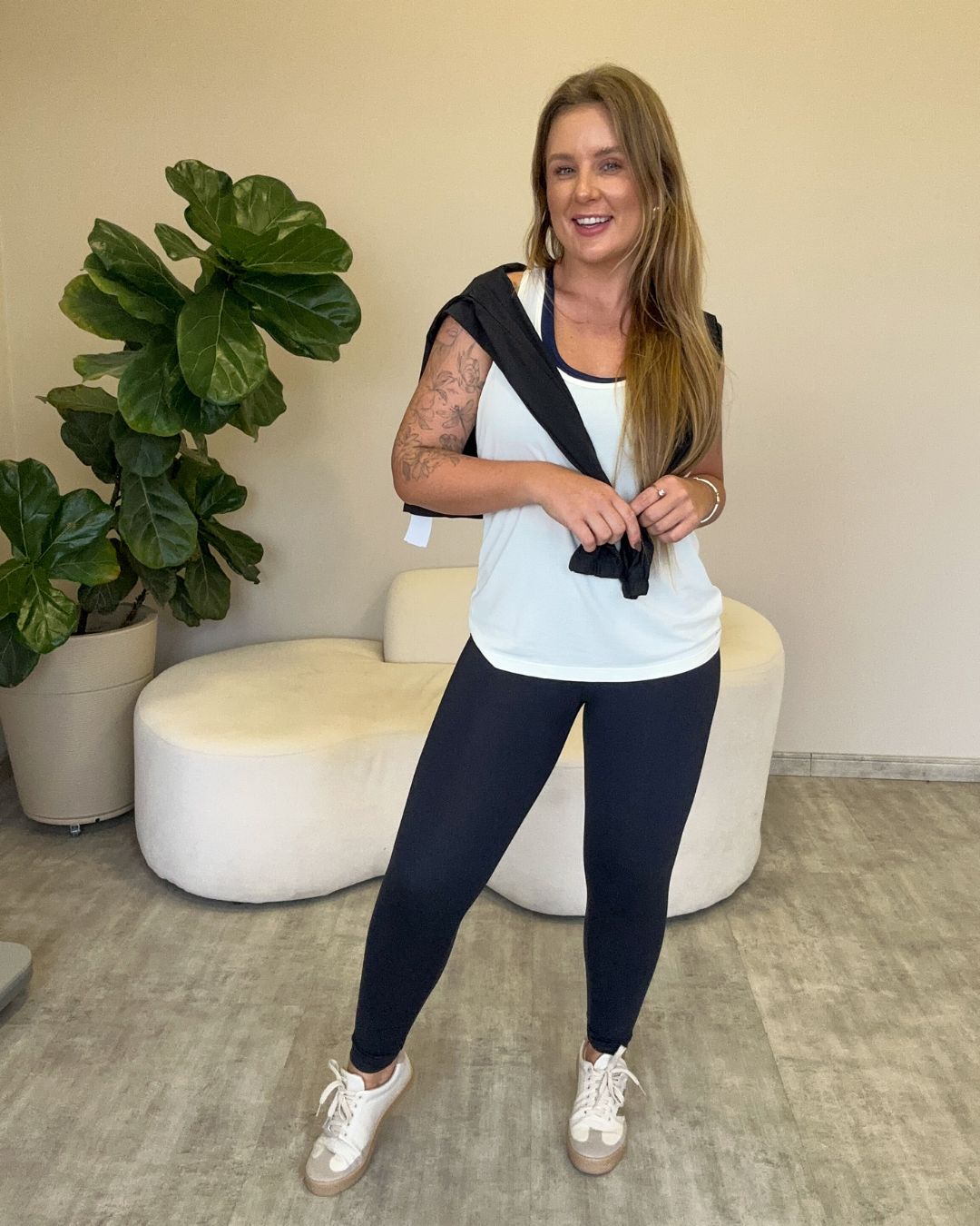 Legging Cigarrete Cós Alto
