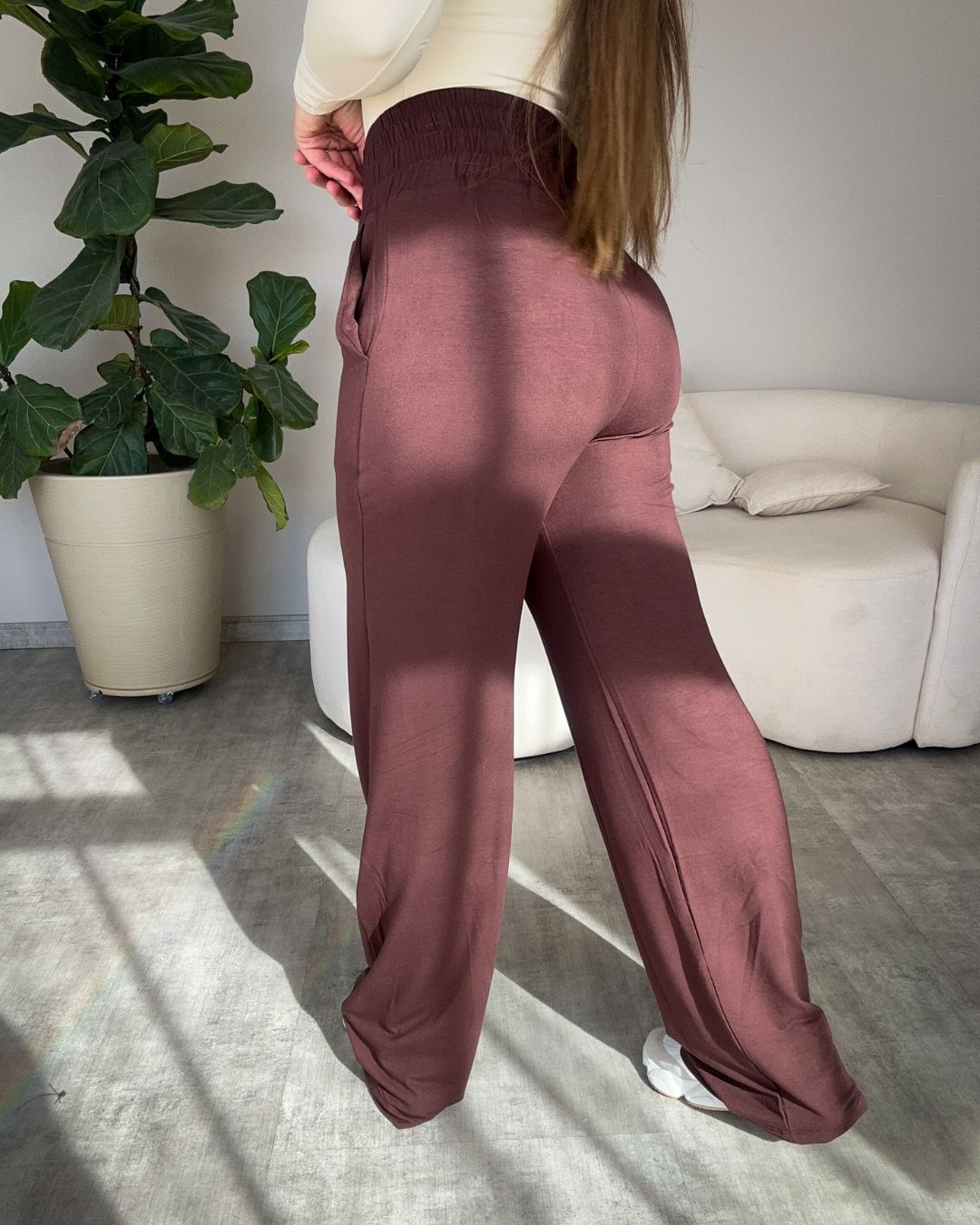 Calça Pantalona Moletinho