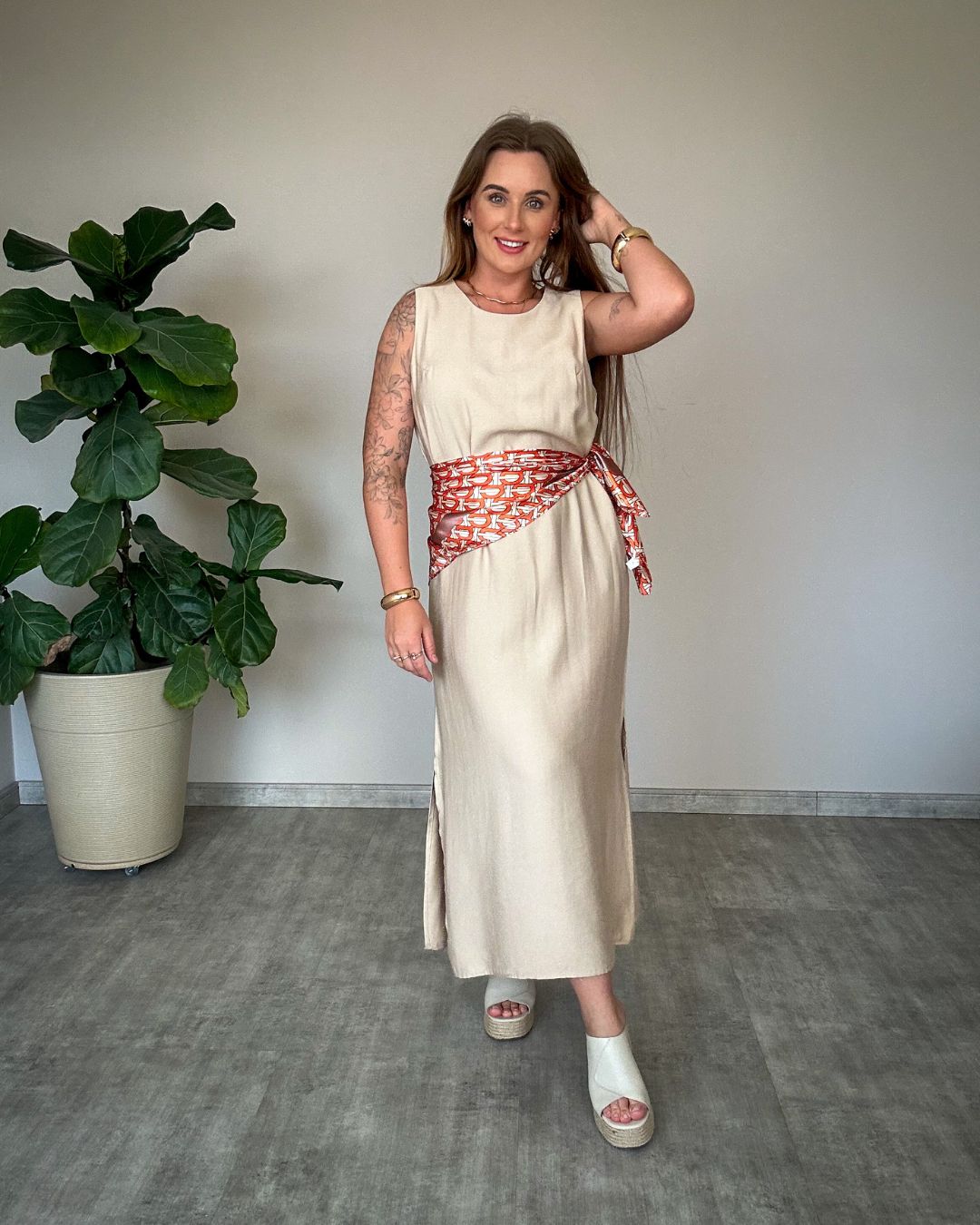 Vestido Regata em Alfaiataria